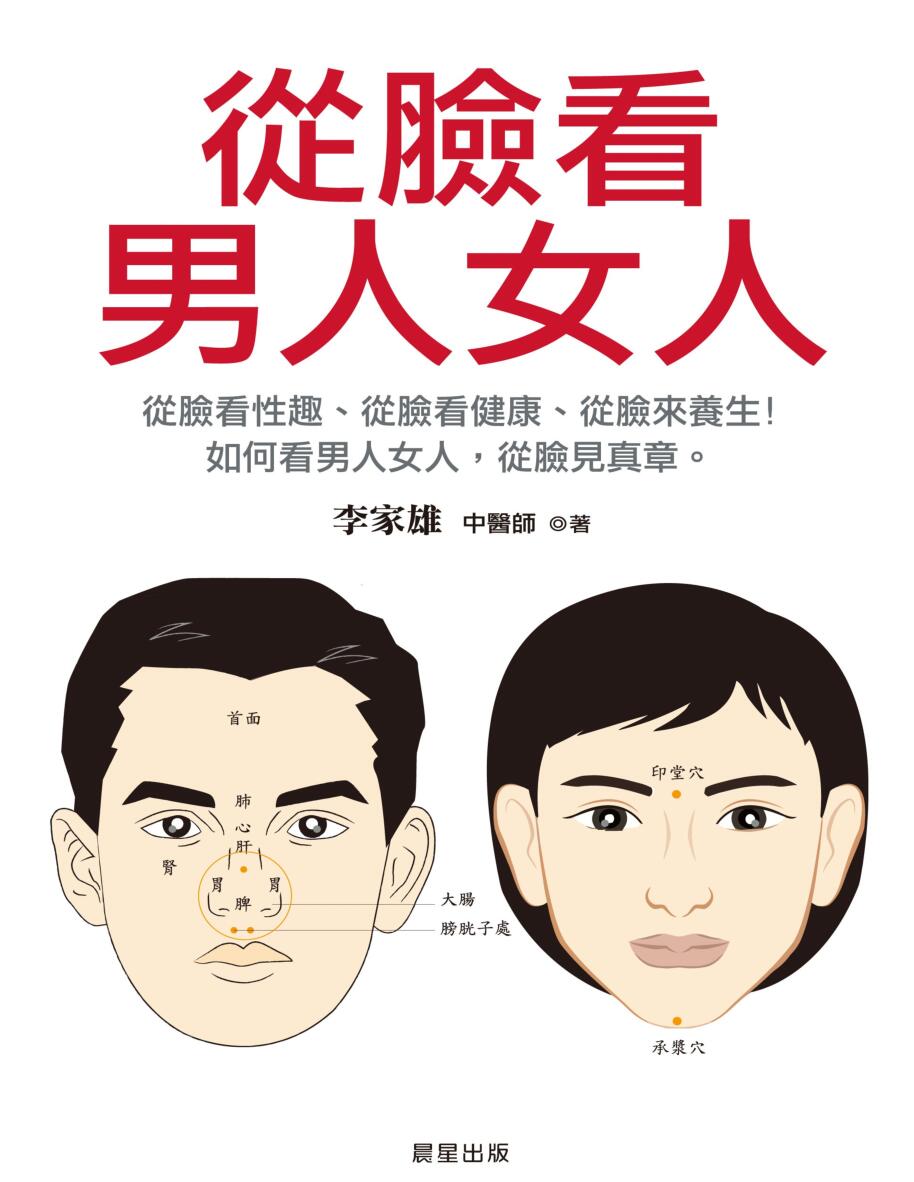 《从脸看男人女人》李家雄插图