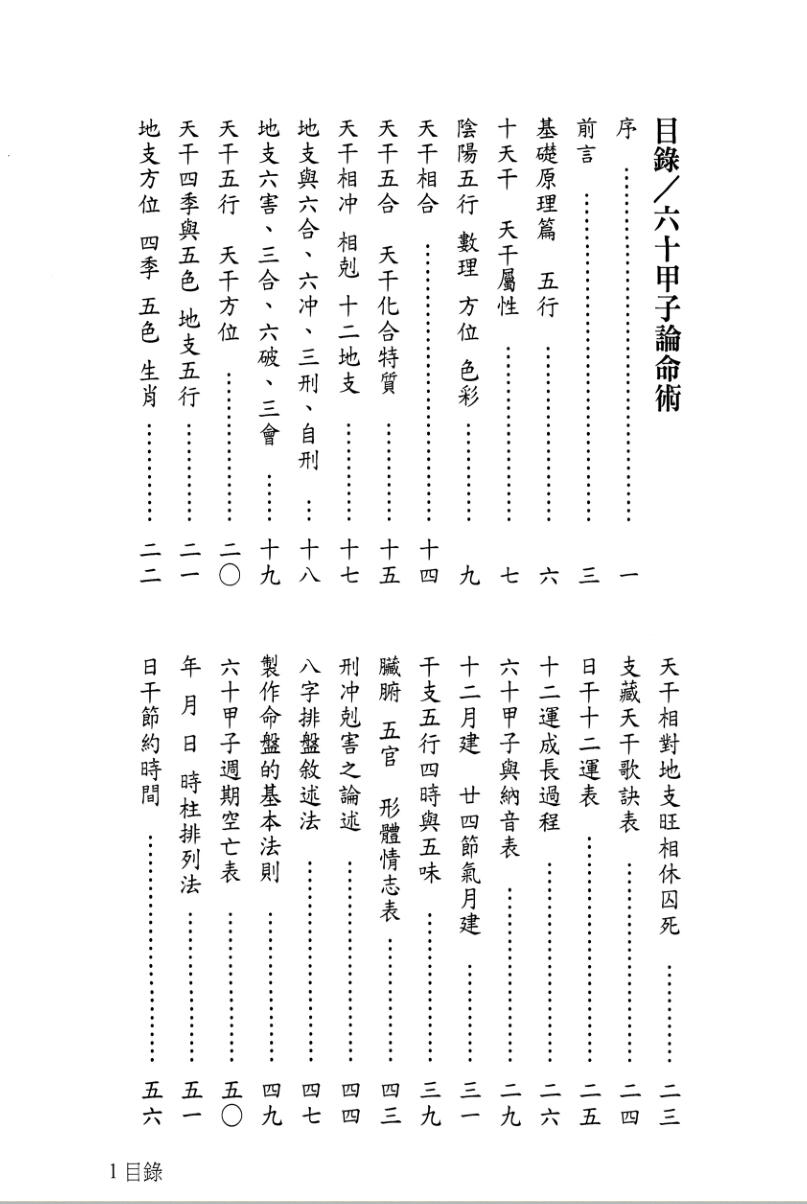 《六十甲子论命术》陈宥潞插图2