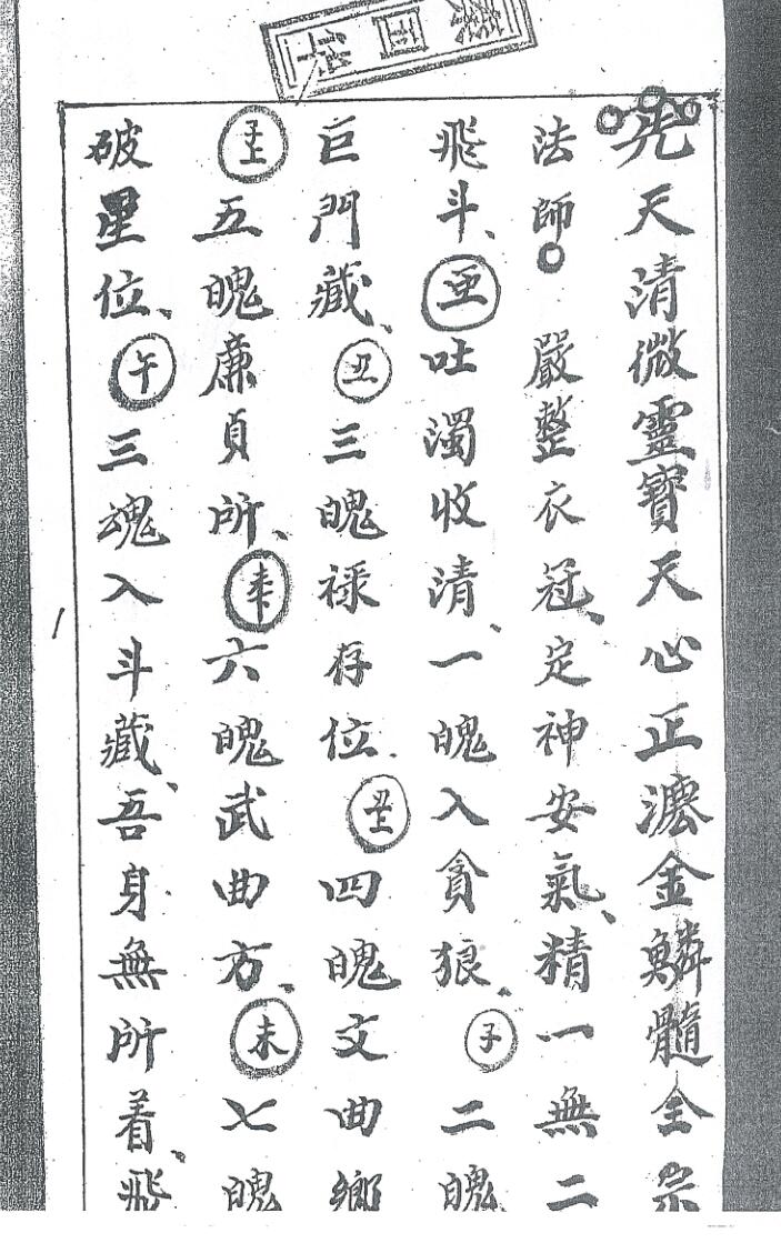 《先天清微灵宝天心正派金麟髓全宗》插图
