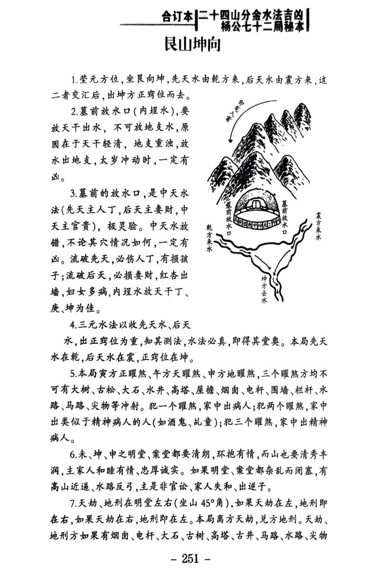 《二十四山分金水法吉凶 》插图7