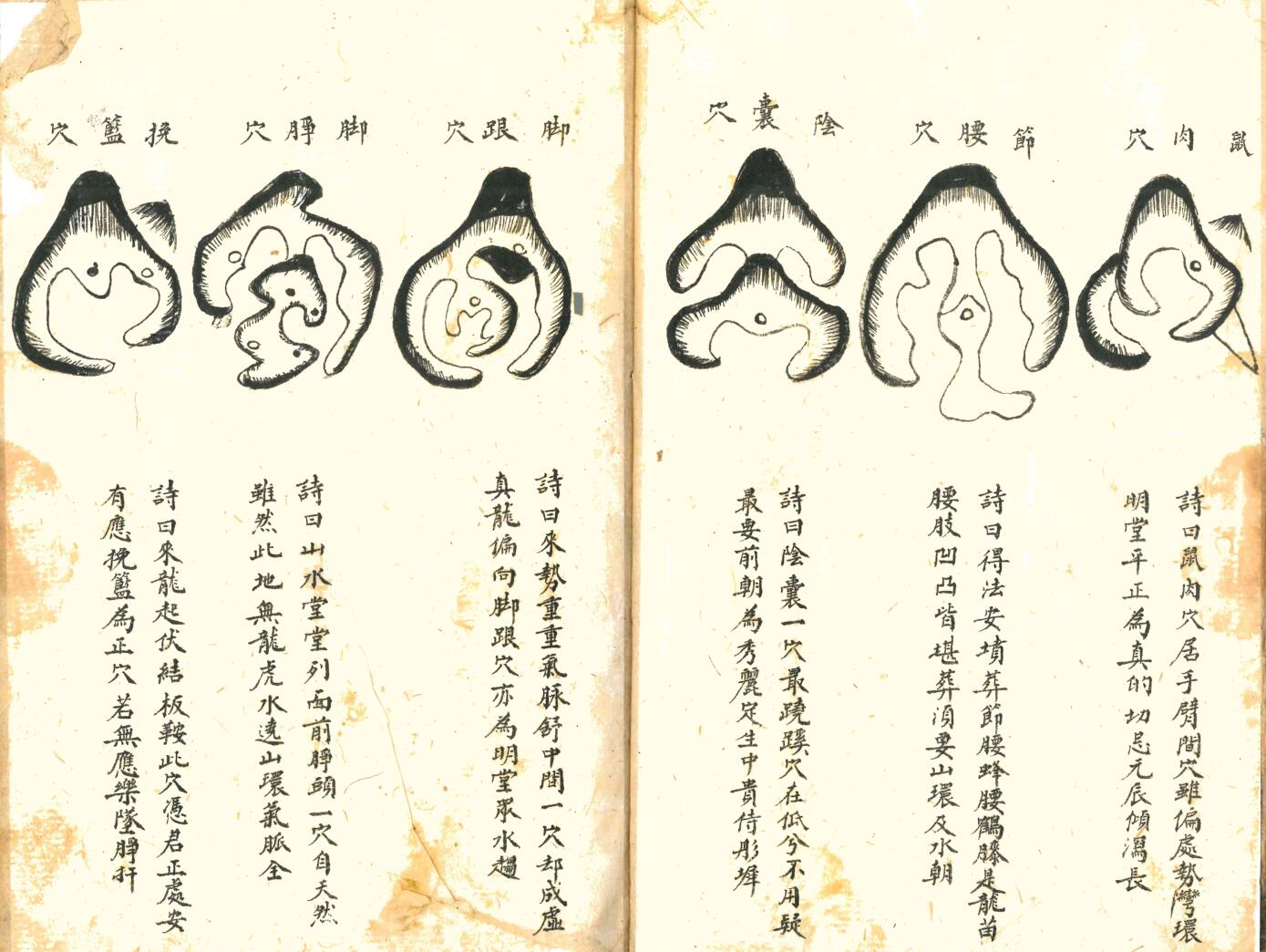 《地理心学统宗》震集穴法插图6