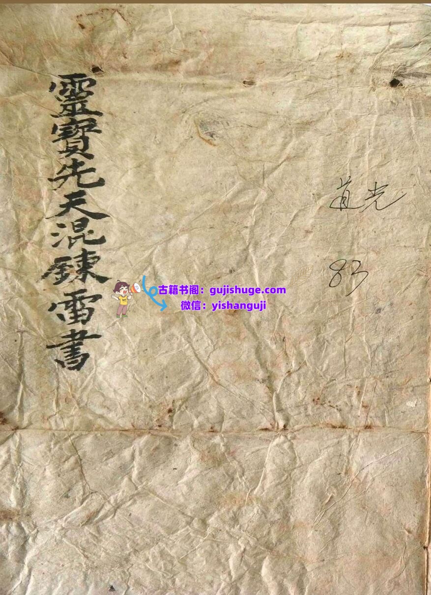 《灵宝先天混炼雷书全宗》插图
