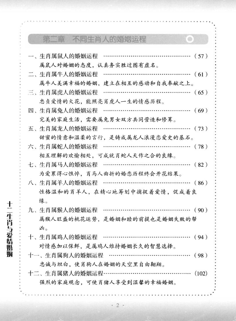 《十二生肖与爱情婚姻》仲候插图2
