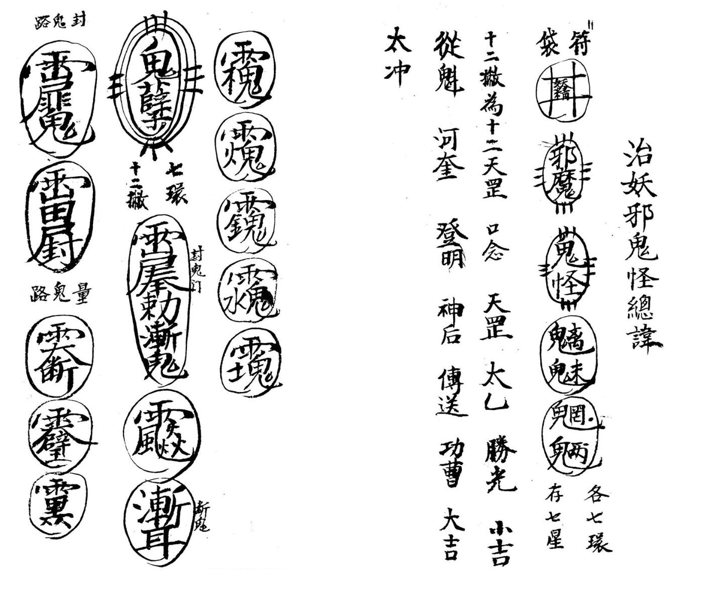 《 治邪妖鬼怪符讳》插图2