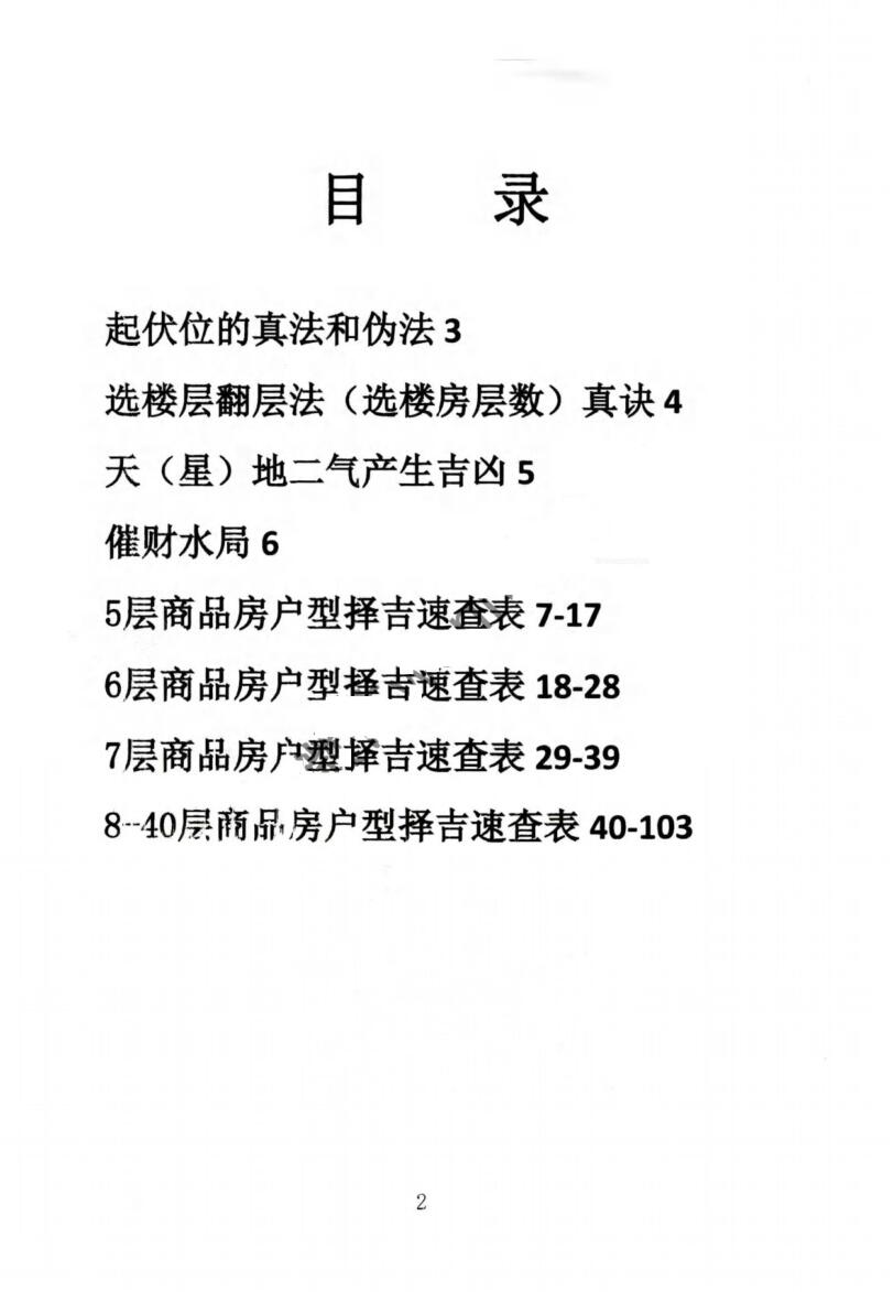 李帮红-《古法八宅道家真诀、选楼层1-40 层择吉速查》插图2