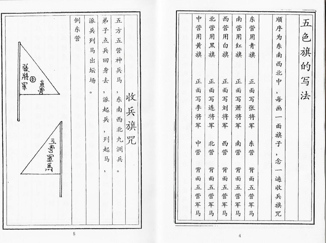 《茅山召将收兵五营军马大法》插图2