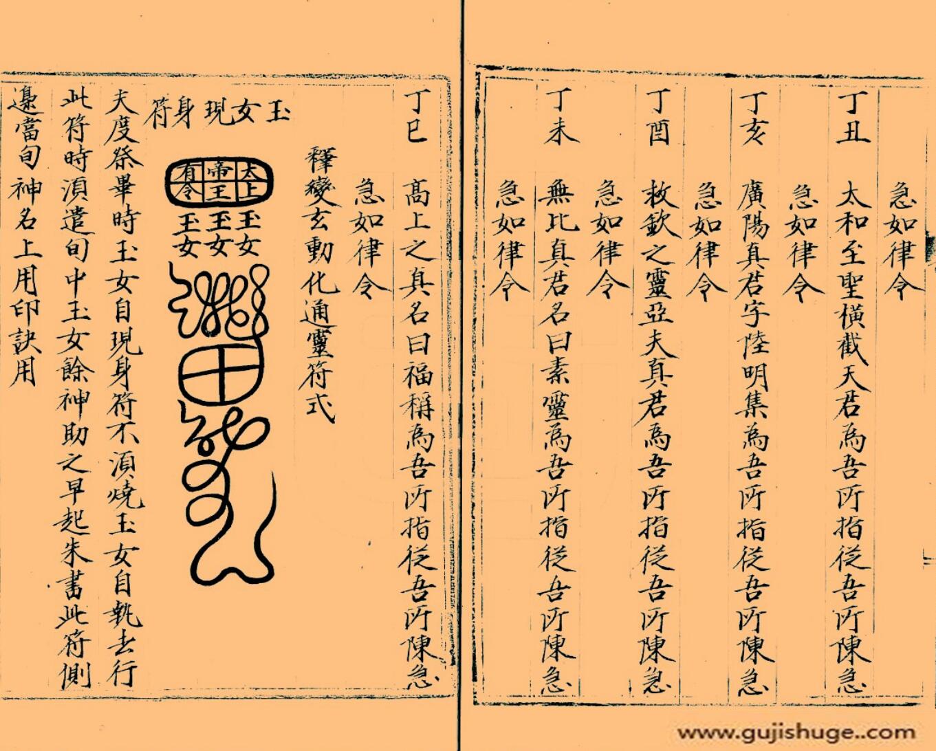 民间符咒古籍《金枢符应秘文》插图7
