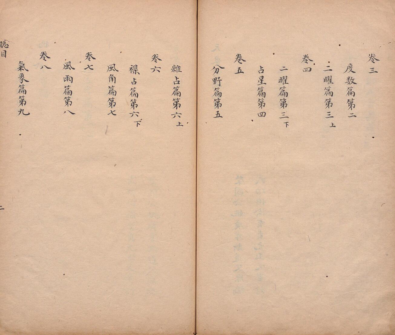 天象玄机  清写本，姚广孝（明）编，徐有贞插图1