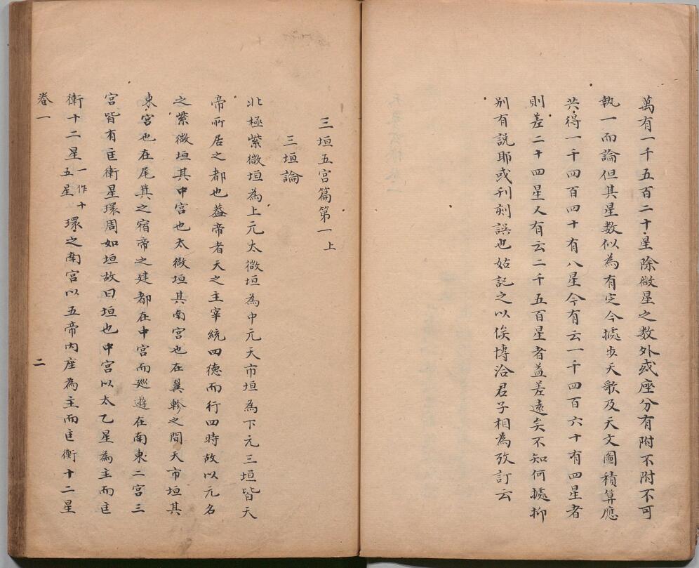 天象玄机  清写本，姚广孝（明）编，徐有贞插图4
