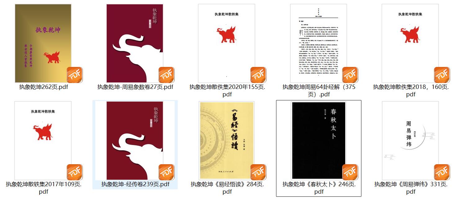 执象乾坤易学书籍10本插图7