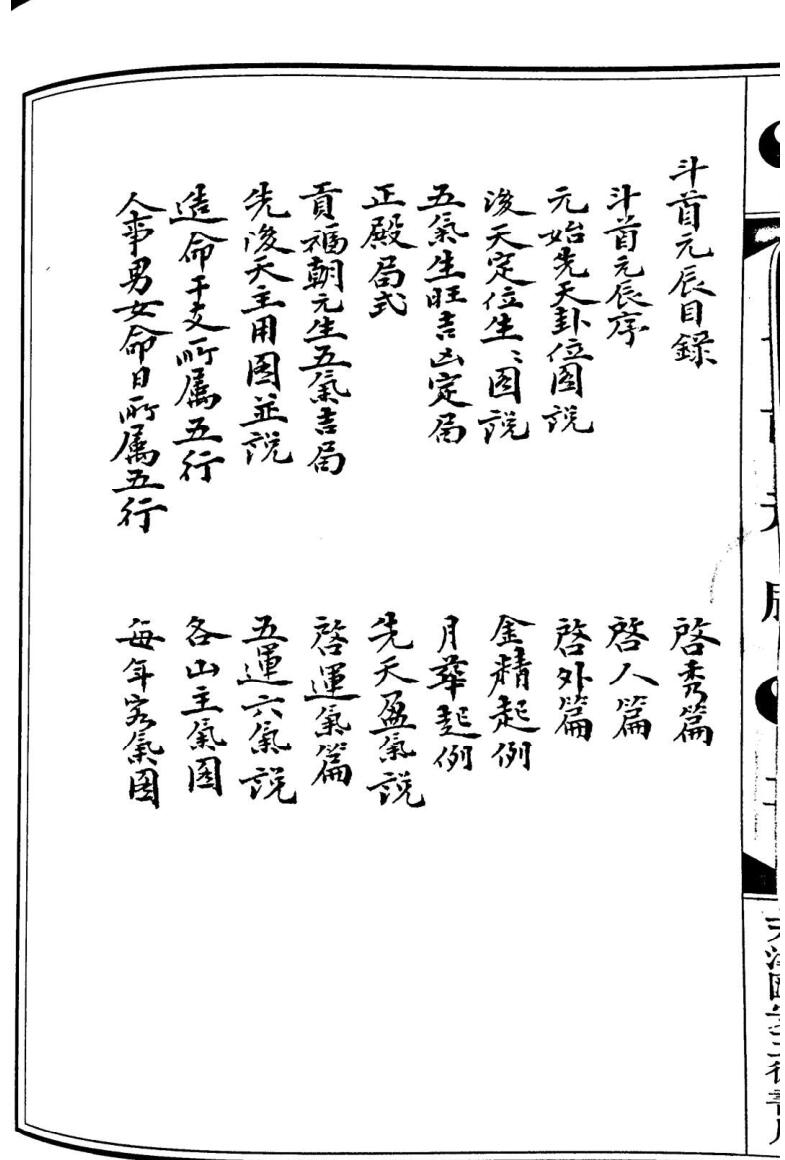 《斗首元辰》风水理气秘书.竹芬老人藏书（120页）插图2