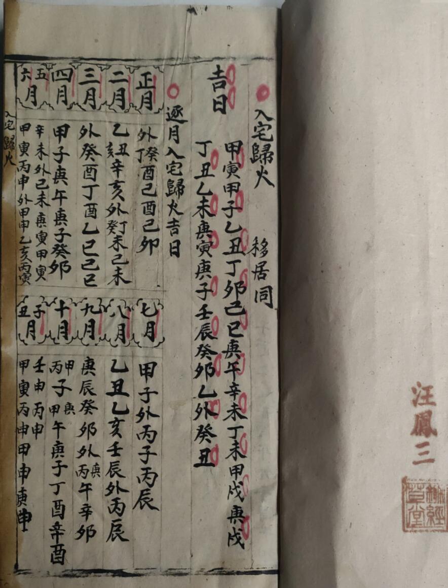 《择吉日课镇煞秘书》