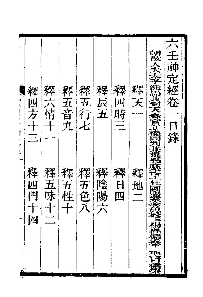 大六壬神定经（古本）PDF电子书插图