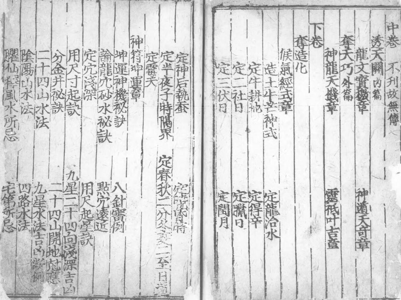 《臞仙肘后神枢经》择日古籍 128页双面版（有残损）插图1
