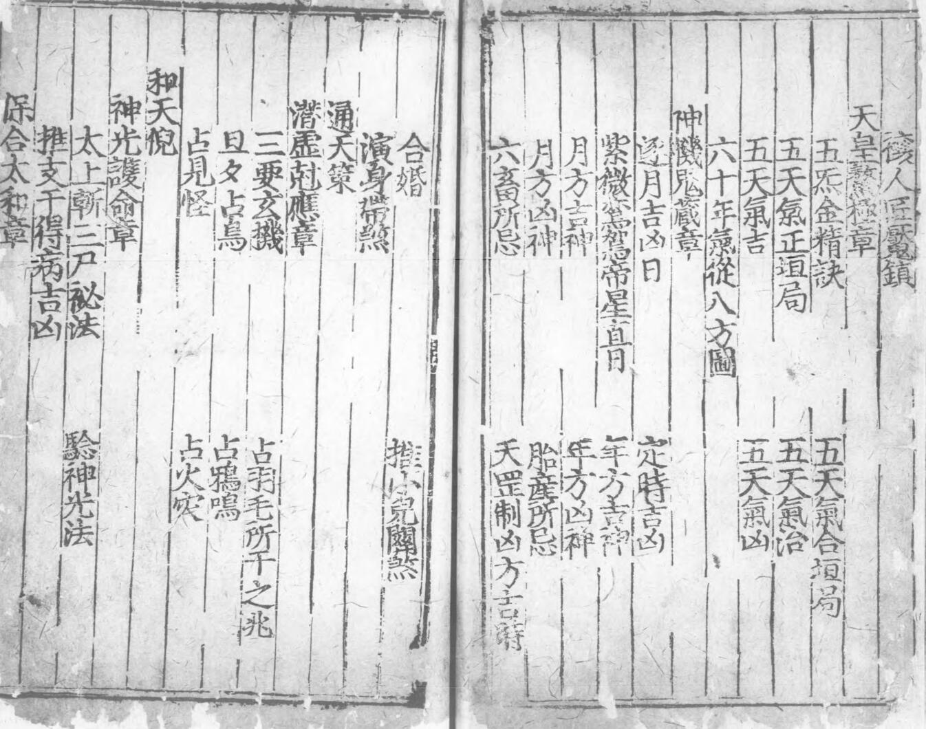 《臞仙肘后神枢经》择日古籍 128页双面版（有残损）插图2