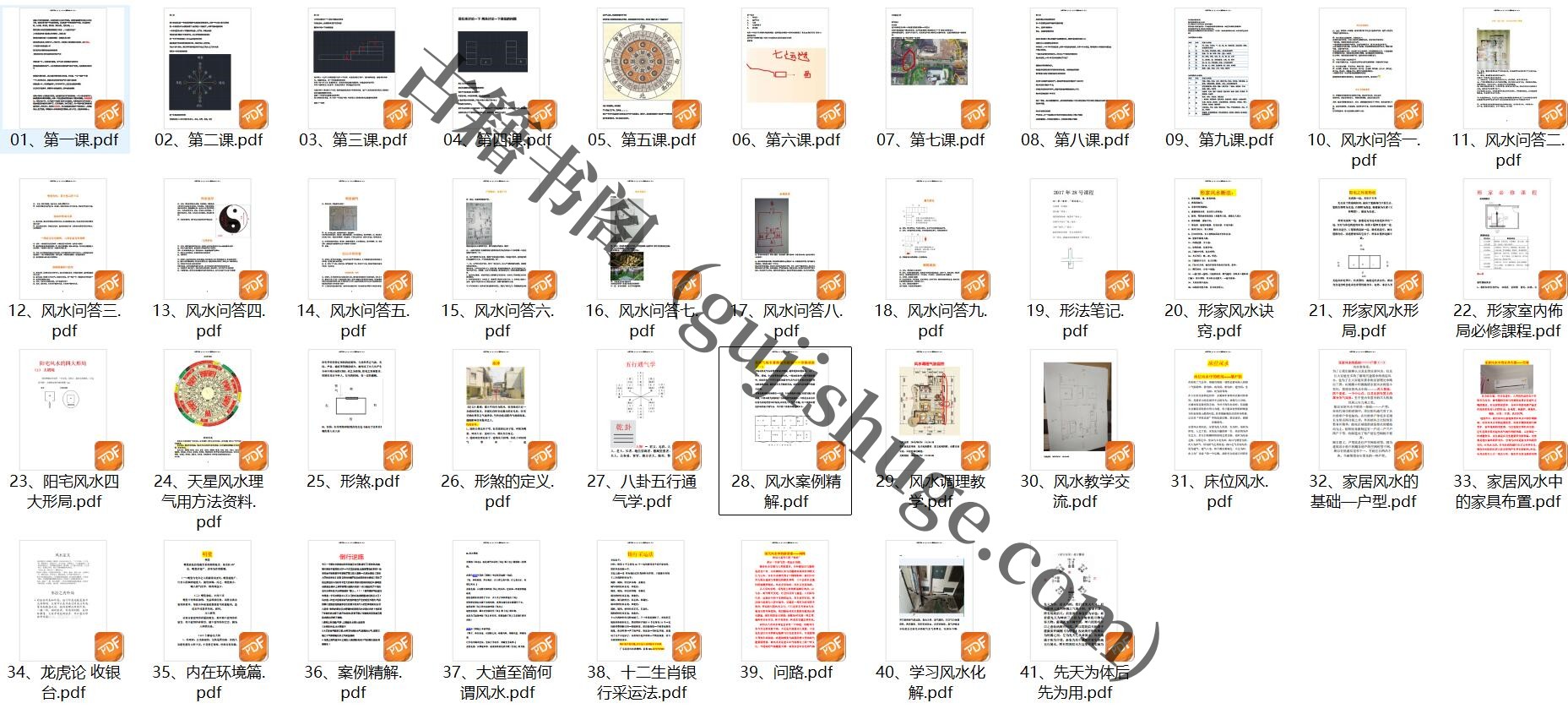 《玄真老师形家风水教学讲义》插图5