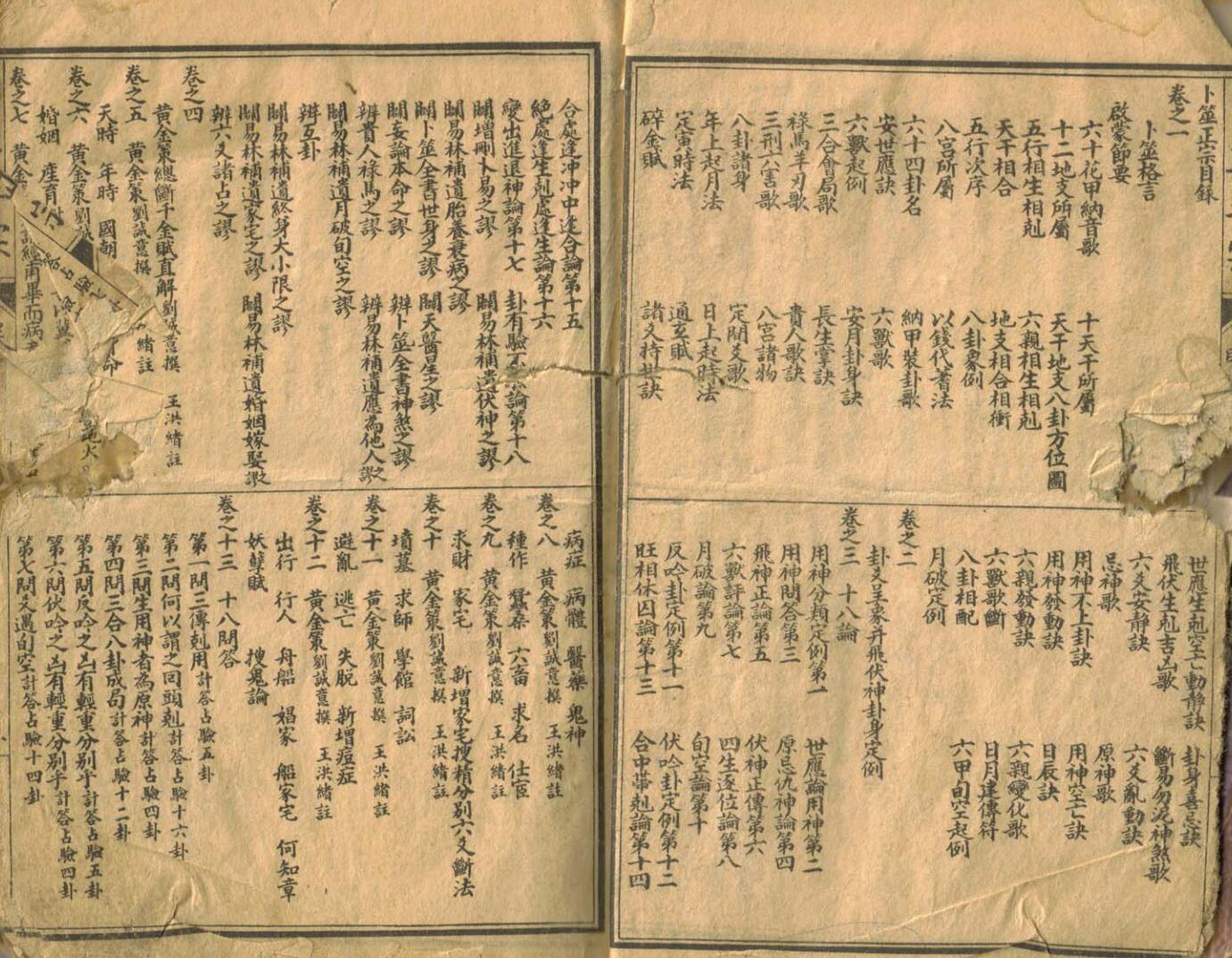 《卜筮正宗》插图2