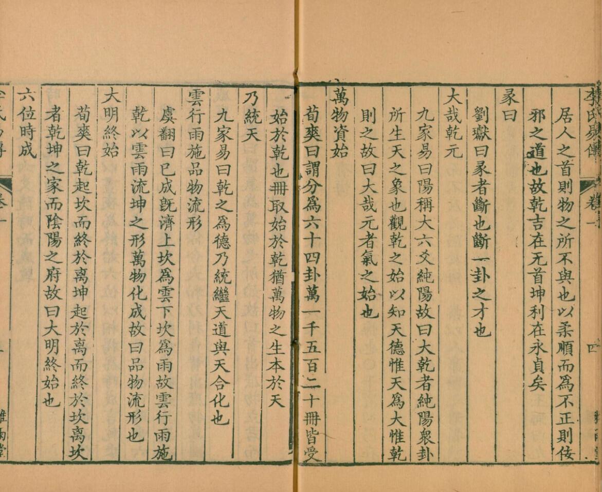 周易集解.李氏易传.十七卷.唐.李鼎祚撰.清乾隆二十一年卢见曾刊雅雨堂丛书插图6