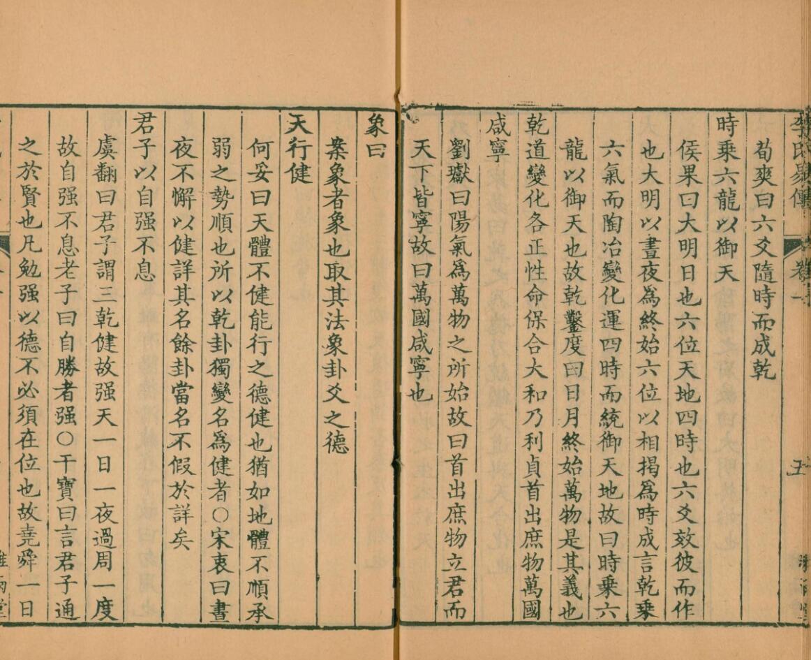 周易集解.李氏易传.十七卷.唐.李鼎祚撰.清乾隆二十一年卢见曾刊雅雨堂丛书插图7