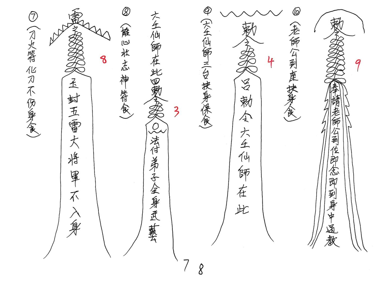 《广西高师六壬咖蓝仙教》2本 罗峯佛法和伽蓝宗师教法本六壬伏英馆插图5