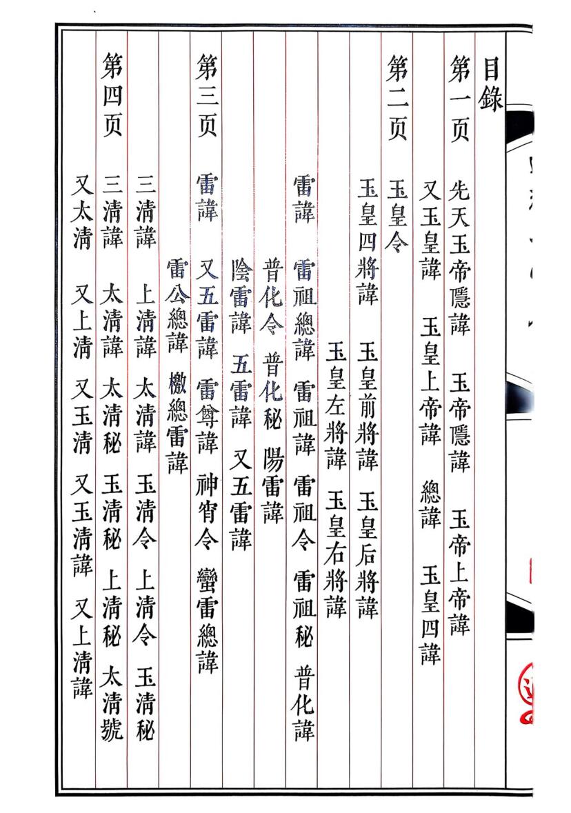 秘讳《道教讳字全集》讳字大全插图2