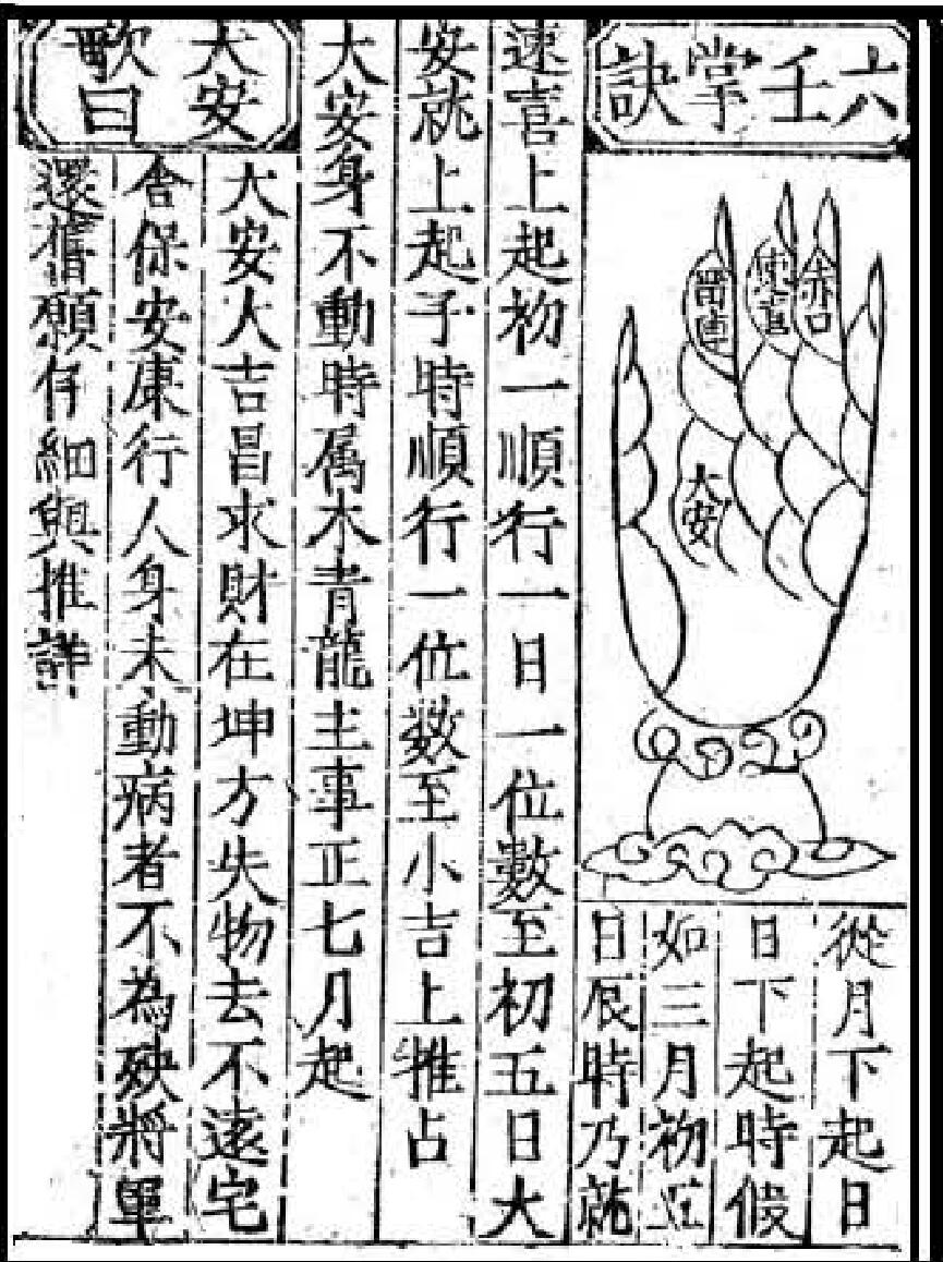 李淳风《六壬课》插图
