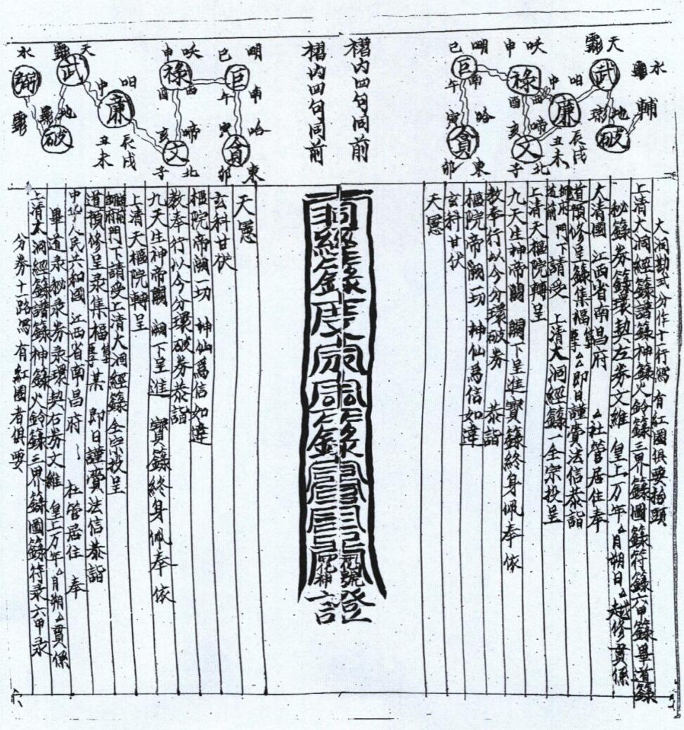 天门堪合（洞玄灵宝金録）插图5