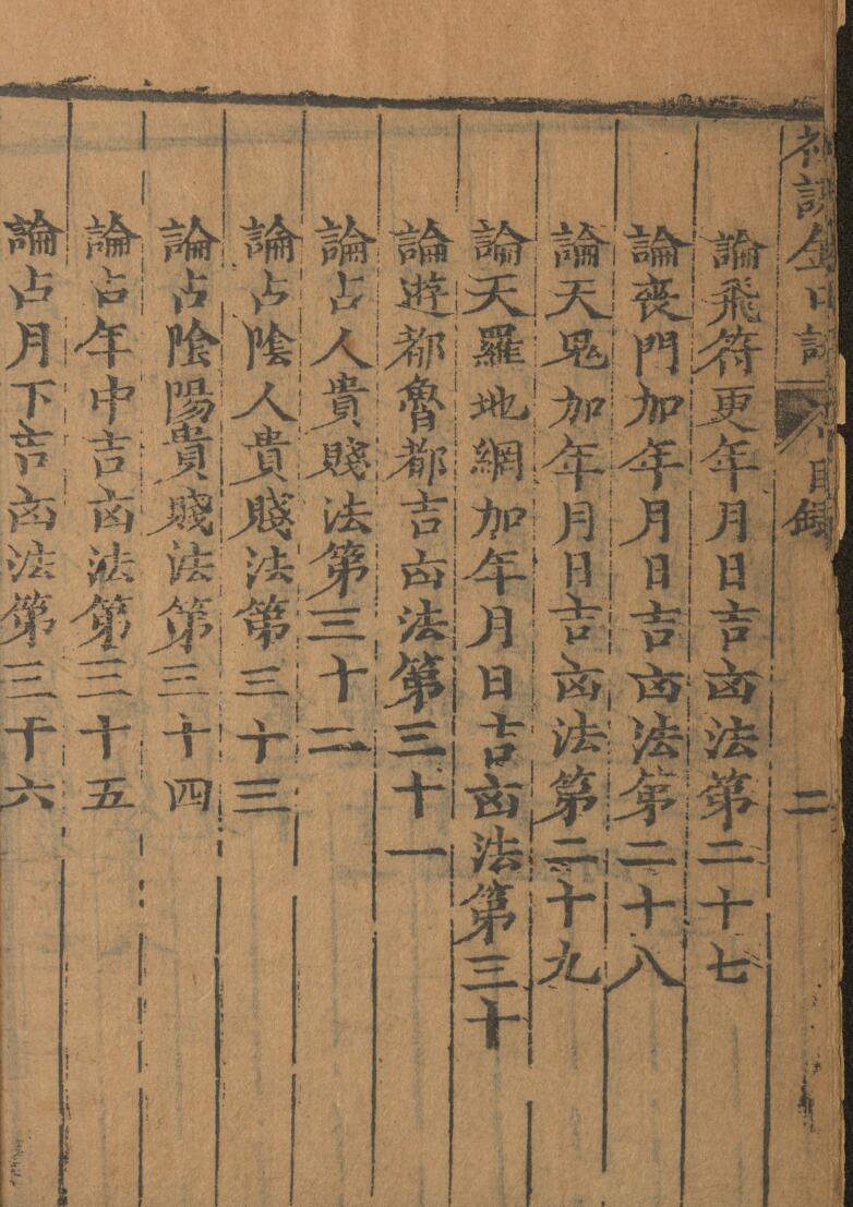 神课金口诀.金口诀六卷.别录.明.适适子.撰.三多斋刻本插图4