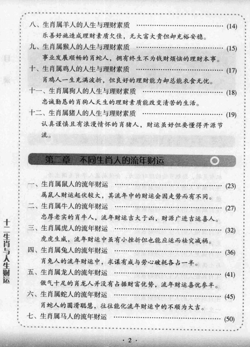 《十二生肖与人生财运》仲候插图3
