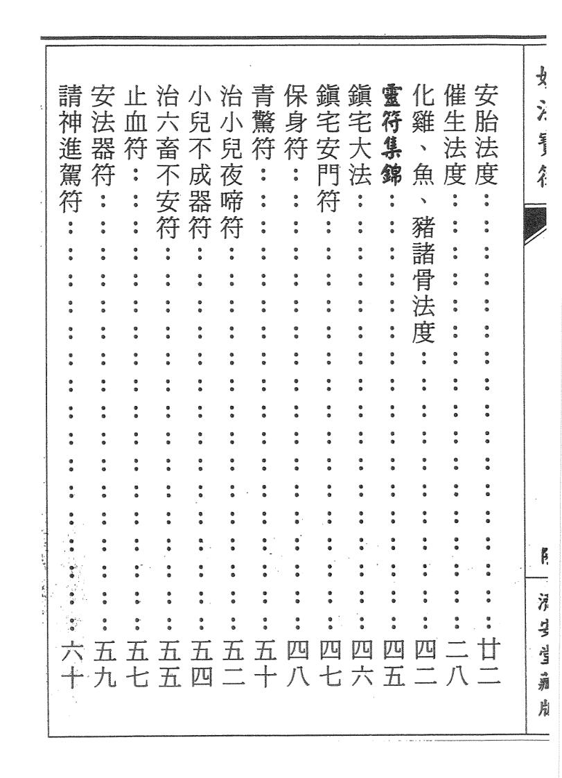 普庵派符咒《普唵正法》共4本插图2