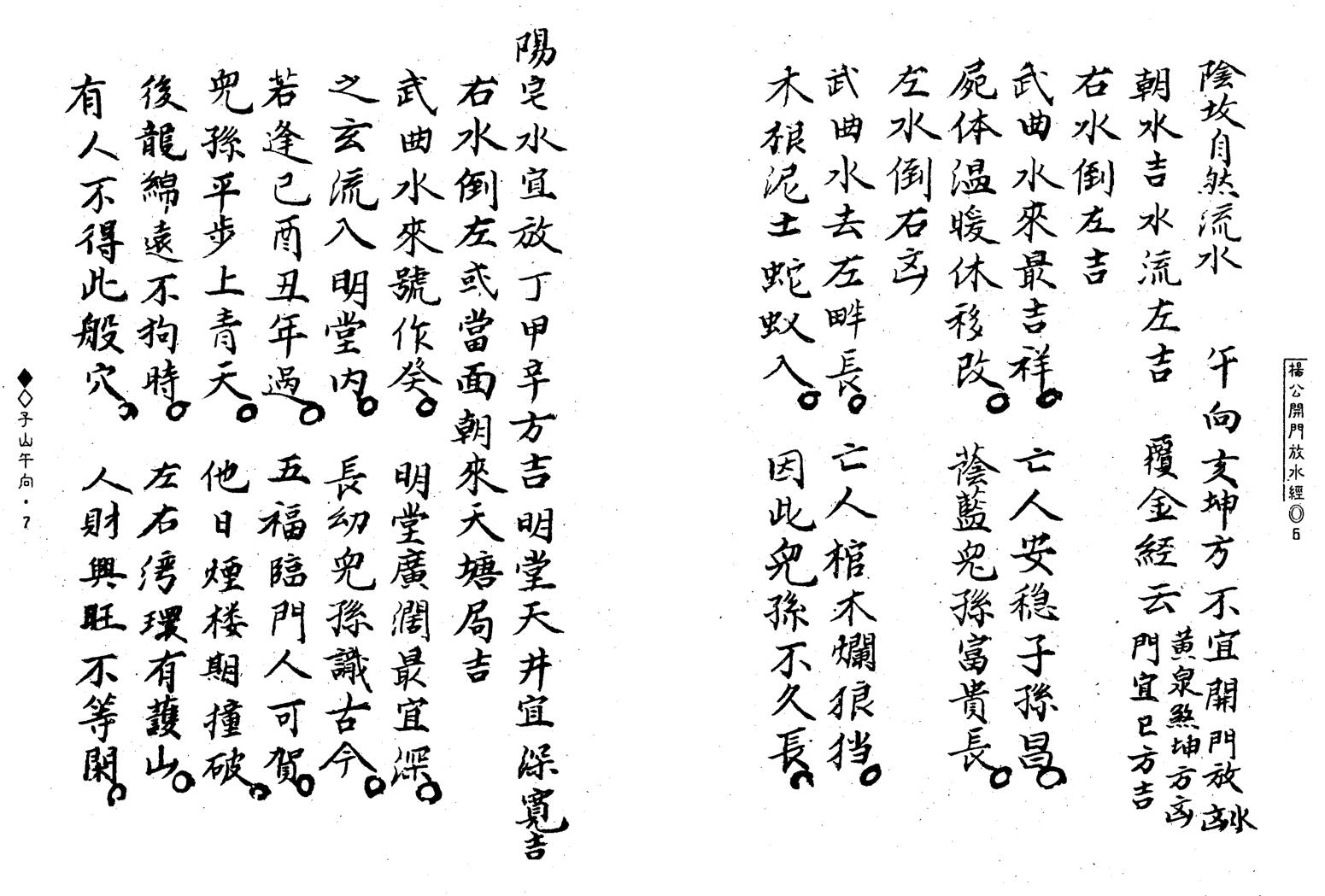 杨救贫《杨公开门放水经》插图4