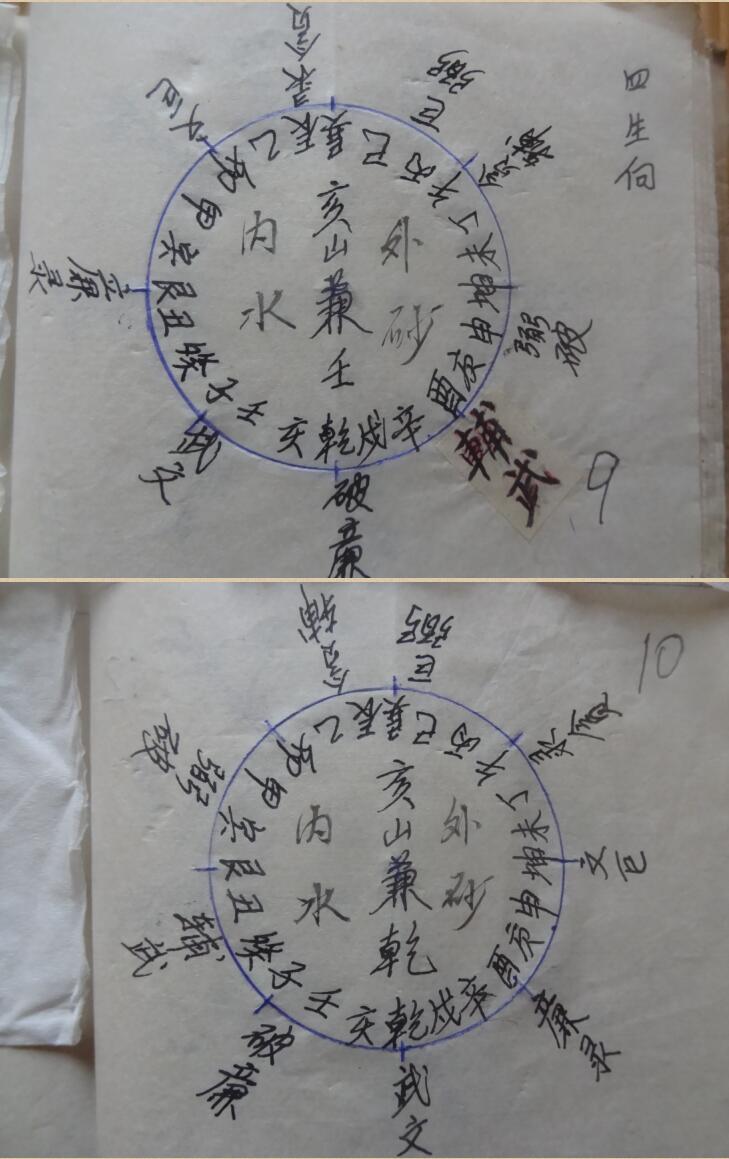 《无名堪舆抄本》插图4