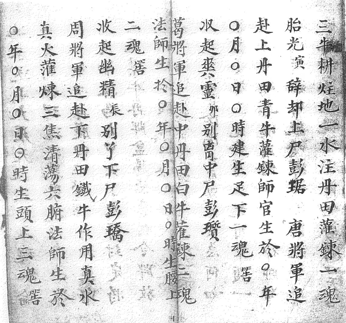 《送度预先回无常收生魂变藏口诀一宗》黑白插图2
