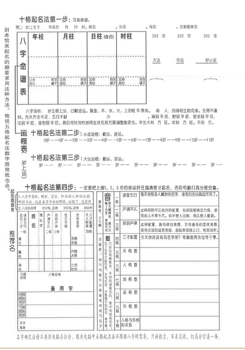 《全家福起名发》插图2