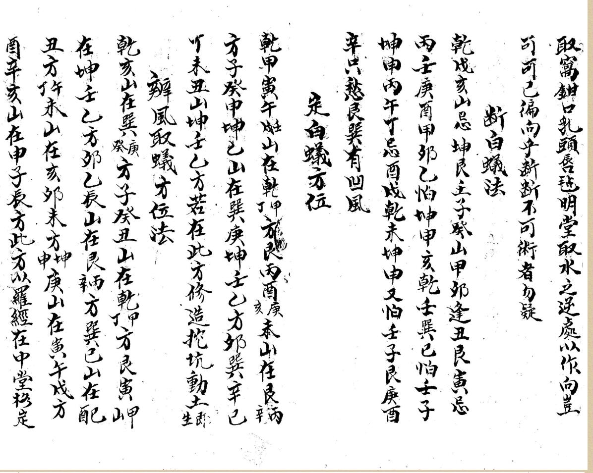《 杨公看地据法》插图4