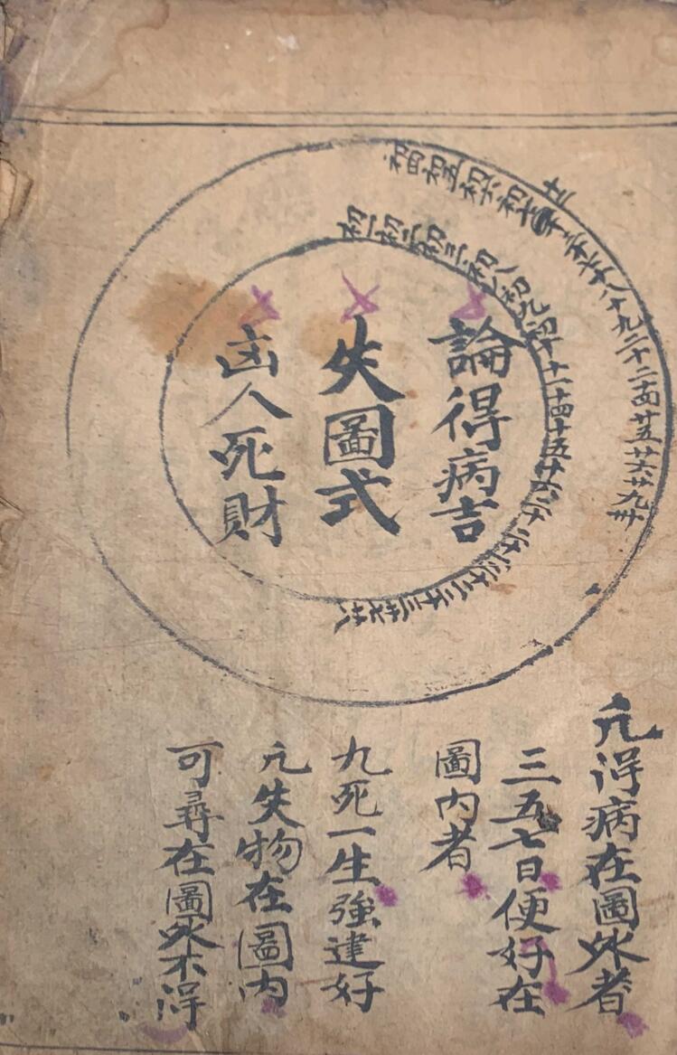 《断吉凶之图》插图