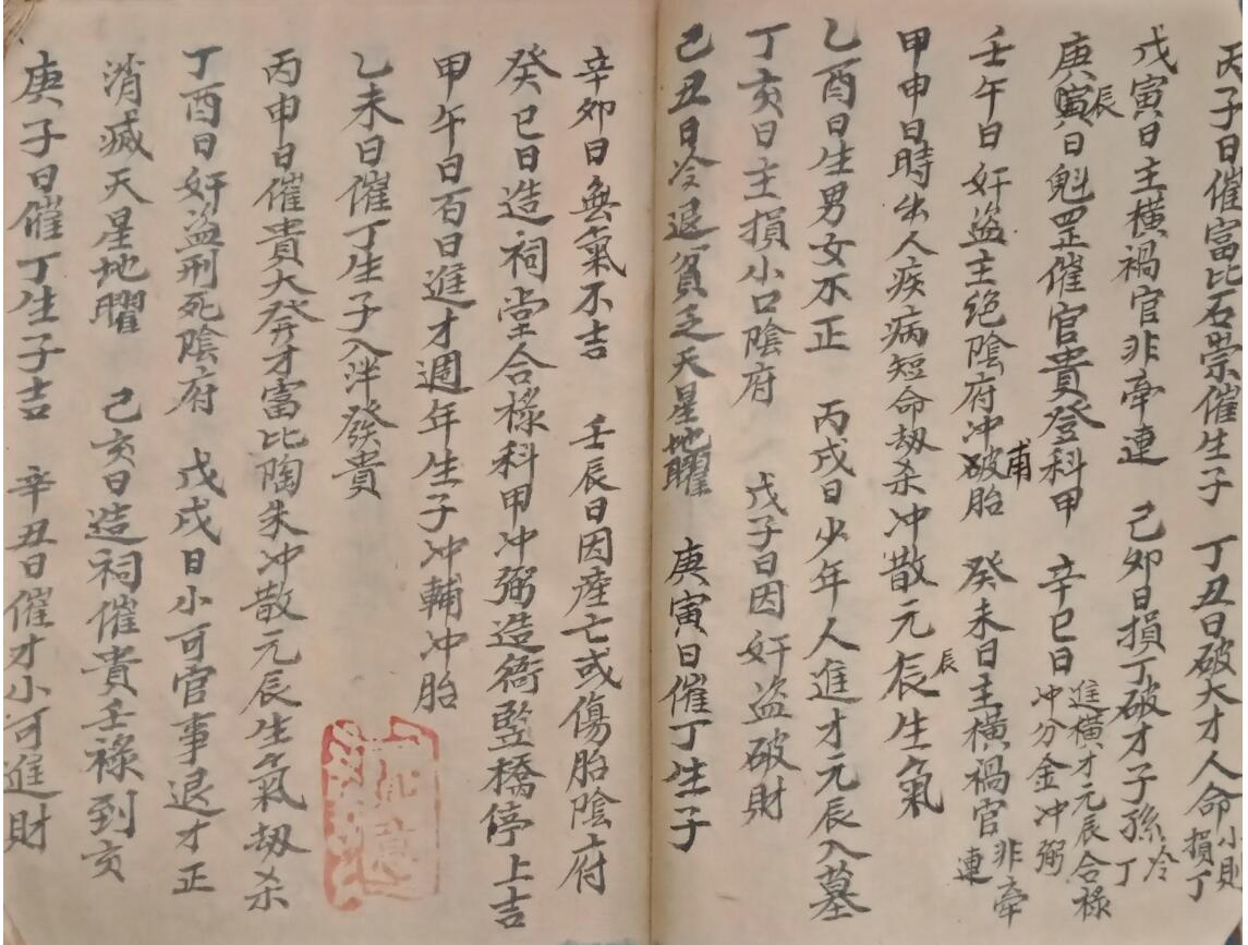 《杨公秘传 二十四山逐日吉凶断》插图3