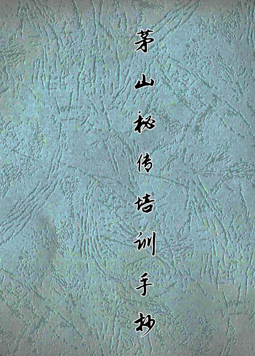 《茅山秘传培训手抄本》插图