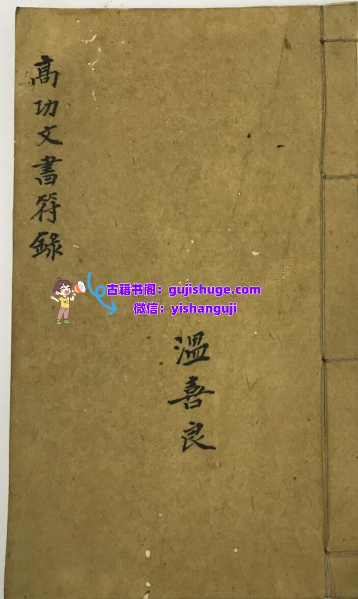 《高功文书符箓》插图