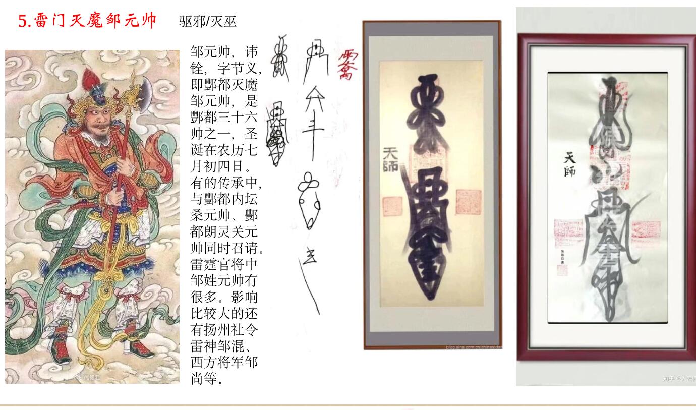 63代天师亲笔所书的36帅符资料插图4