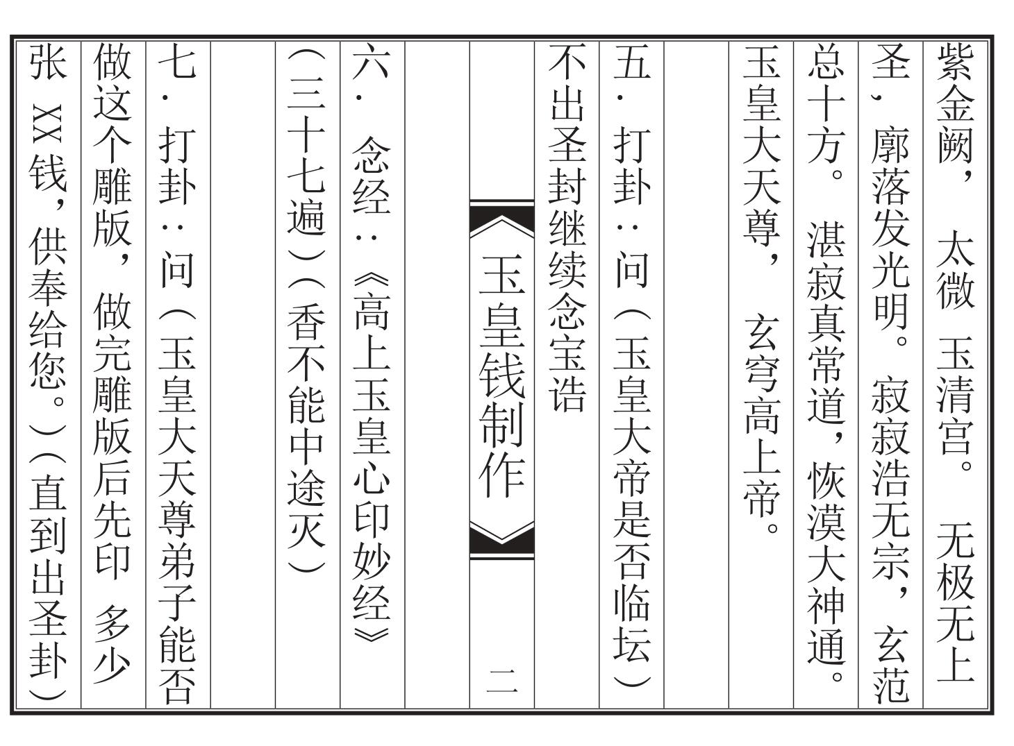 玉皇钱制作插图2