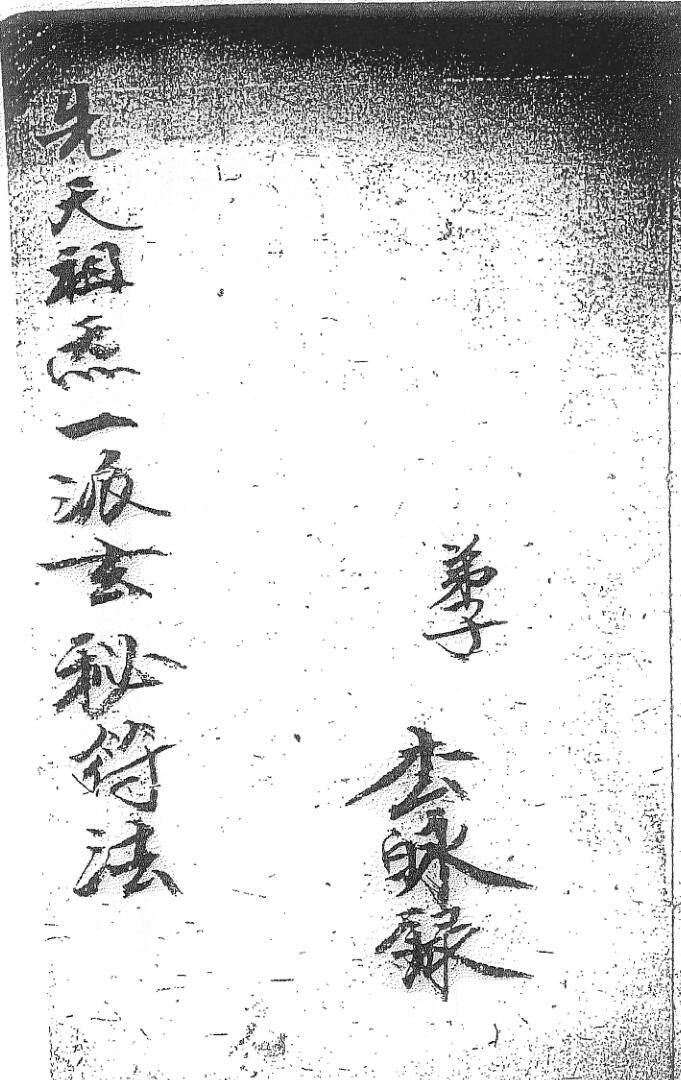 《先天祖炁一派玄秘符法》插图